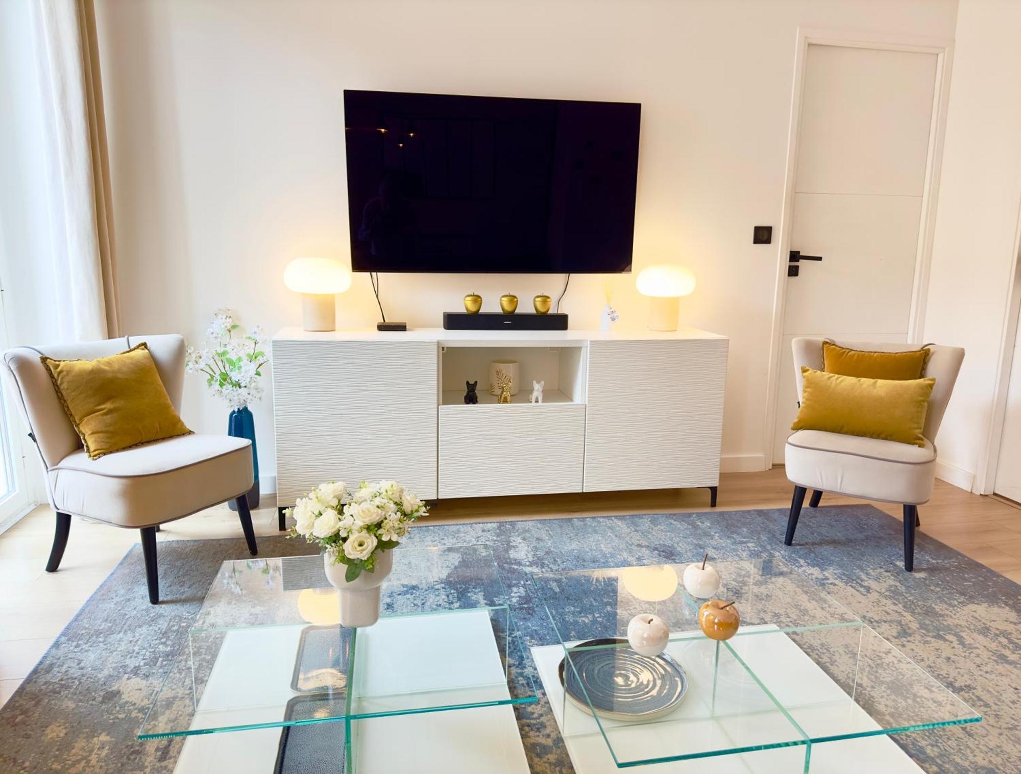 Luxueux 3 Pieces 80M2 - 2Ch - 2 Sdb - 1Mn Beach Croisette คานส์ ภายนอก รูปภาพ