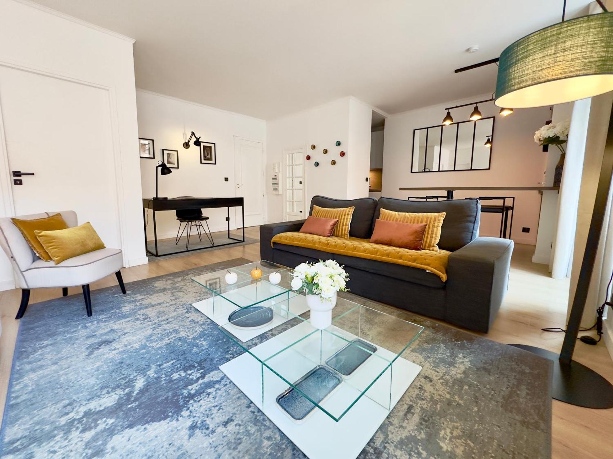 Luxueux 3 Pieces 80M2 - 2Ch - 2 Sdb - 1Mn Beach Croisette คานส์ ภายนอก รูปภาพ